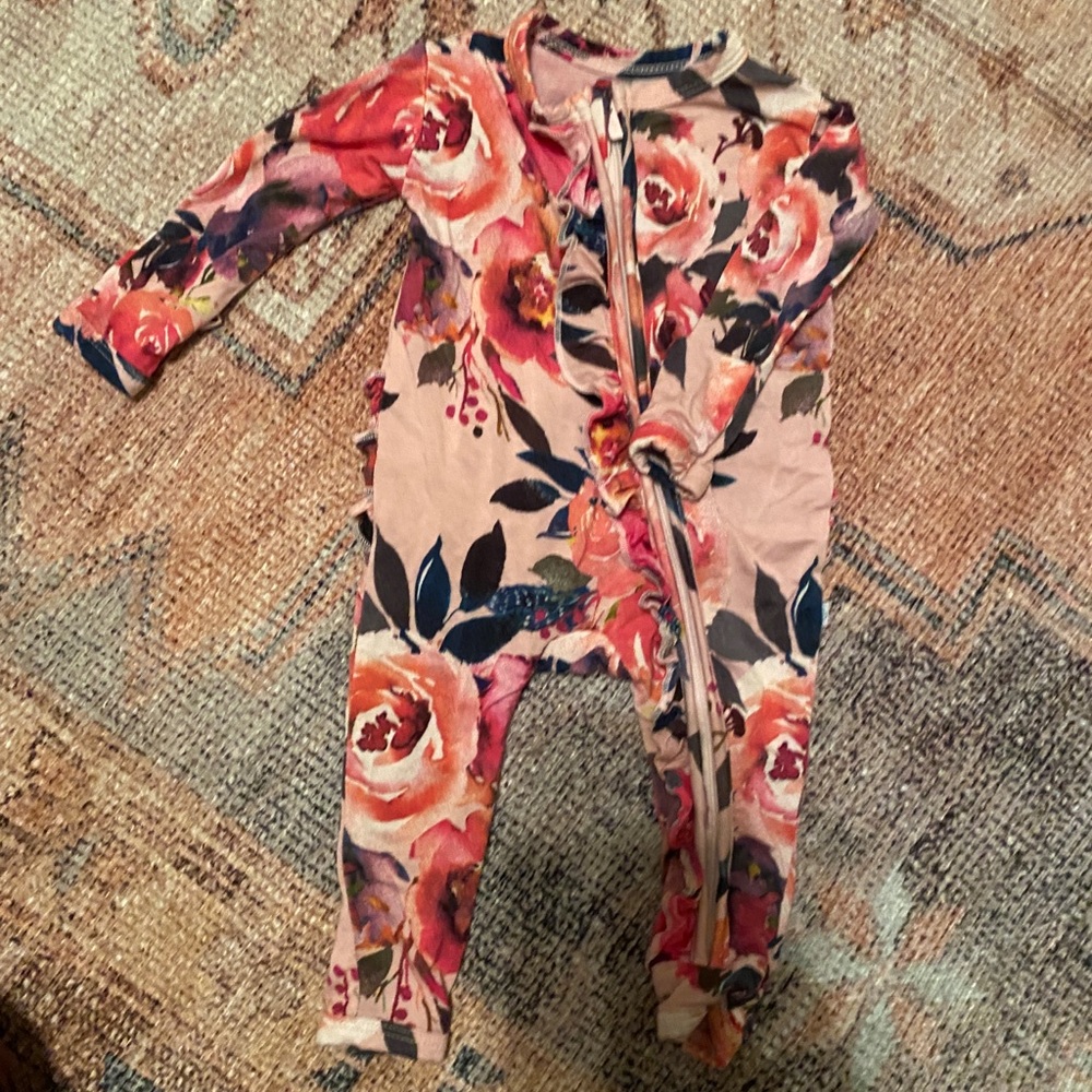 Posh peanut newborn onesie